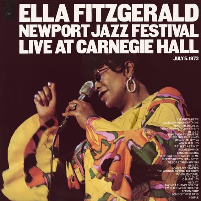 Capa de Newport Jazz Festival Live At Carnegie Hall July 5, 1973