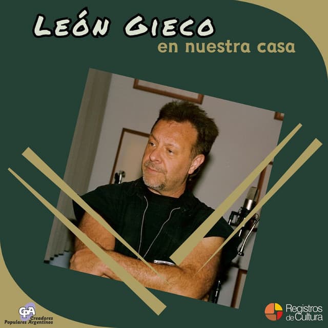 Capa de León Gieco En Nuestra Casa