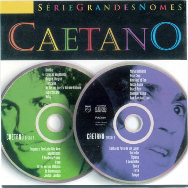 Capa de Caetano (Série Grandes Nomes Vol. 1)