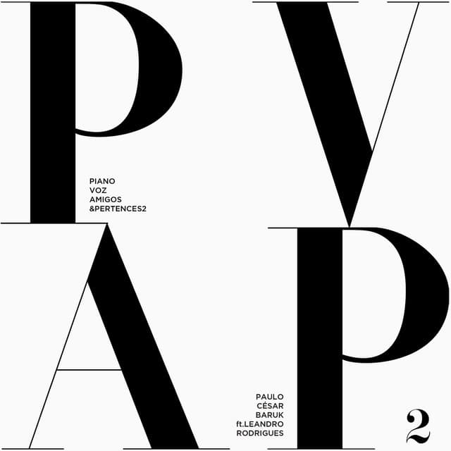 Capa de Piano e Voz, Amigos e Pertences 2 (Ao Vivo)