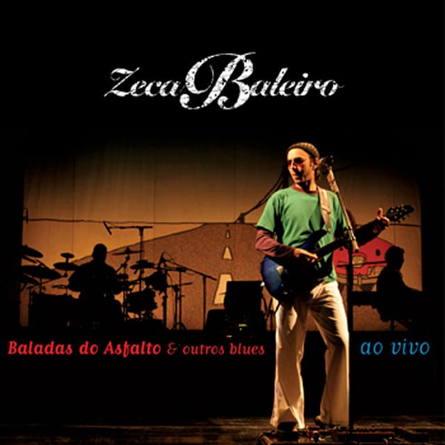Capa de Baladas Do Asfalto e Outros Blue Ao Vivo