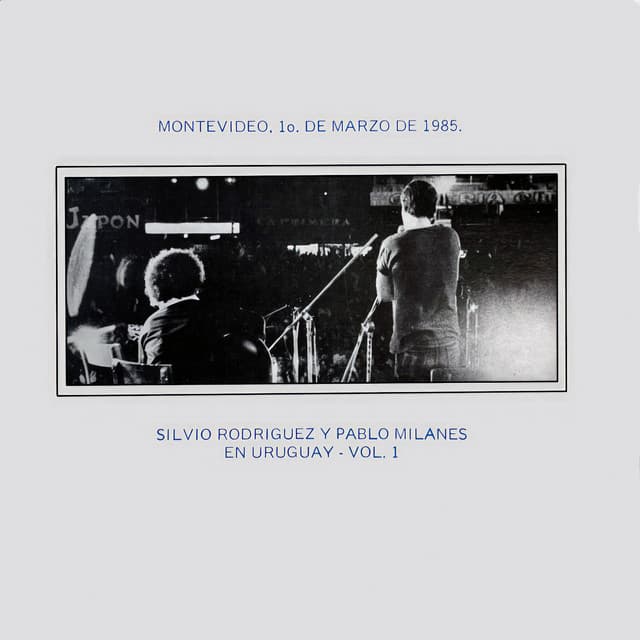 Capa de Silvio Rodriguez & Pablo Milanes en Uruguay, Vol. 1