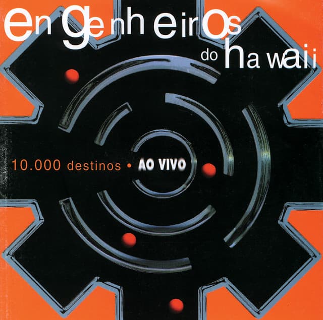 Capa de 10.000 Destinos - Ao Vivo
