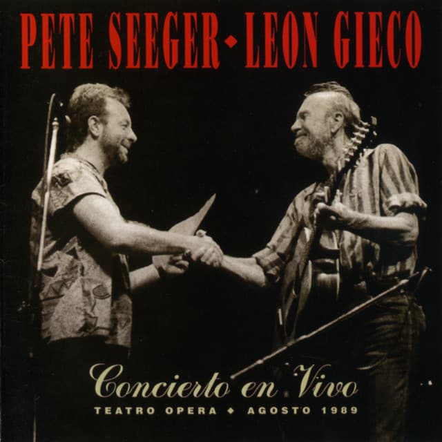 Capa de Pete Seeger - Leon Gieco Concierto En Vivo I