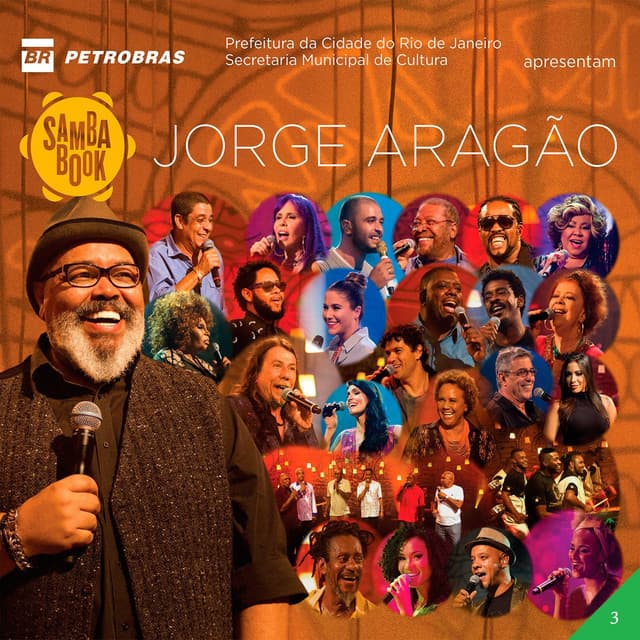 Capa de Sambabook Jorge Aragão, Vol. 3