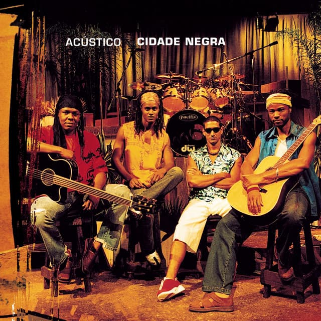 Capa de Acústico Cidade Negra