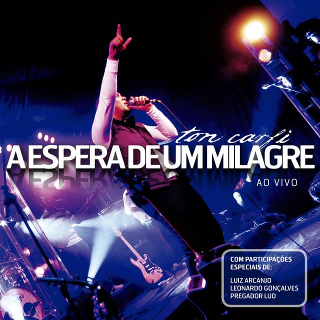Capa de À Espera de um Milagre (Ao Vivo)