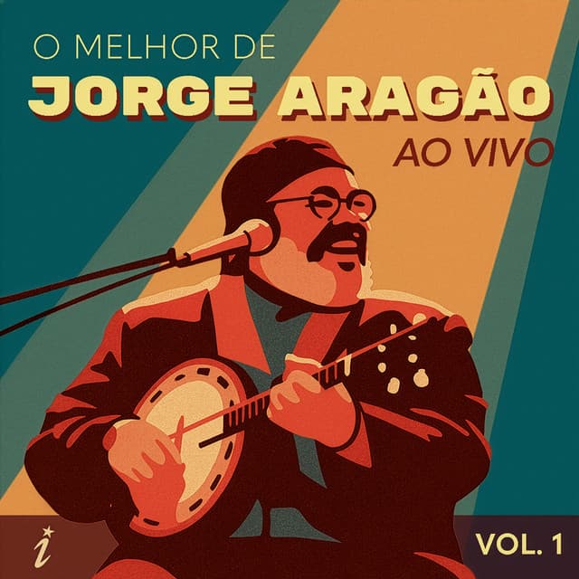 Capa de O melhor de Jorge Aragão ao vivo - Vol. 1