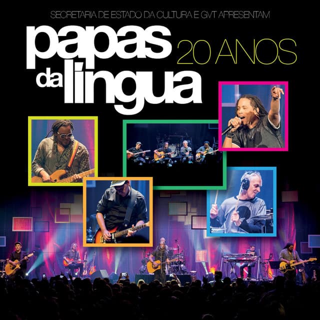 Capa de 20 Anos Ao Vivo (Remasterizada 2021)