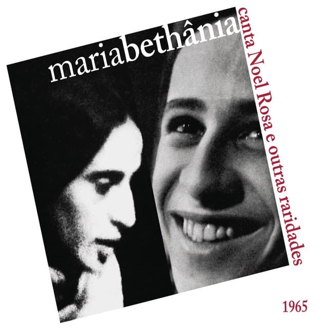 Capa de Maria Bethânia Canta Noel Rosa e Outras Raridades
