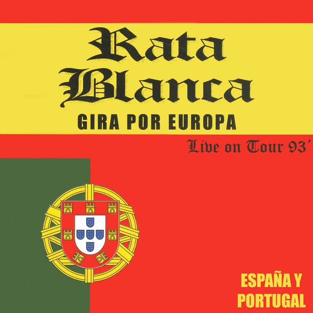 Capa de Gira Europa 93´ (Live On Tour)
