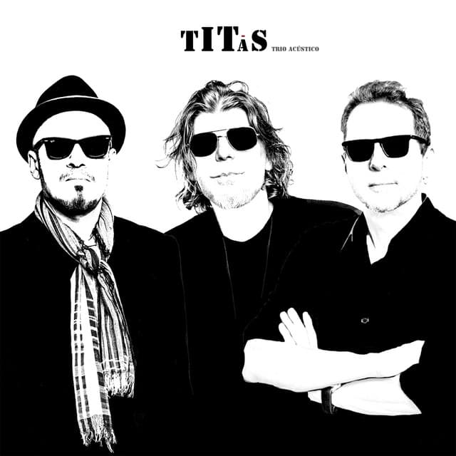 Capa de Titãs Trio Acústico