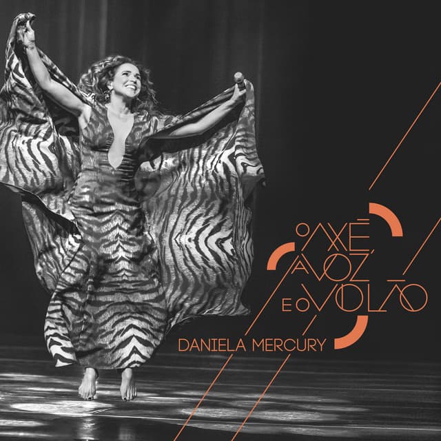 Capa de O Axé, a Voz e o Violão Ao Vivo