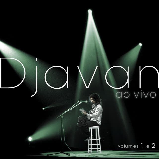 Capa de Djavan "Ao Vivo"