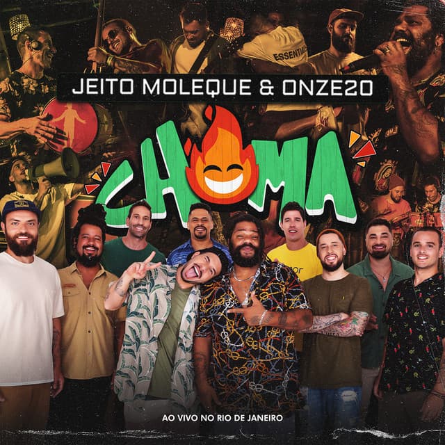Capa de Chama (Ao Vivo no Rio de Janeiro)