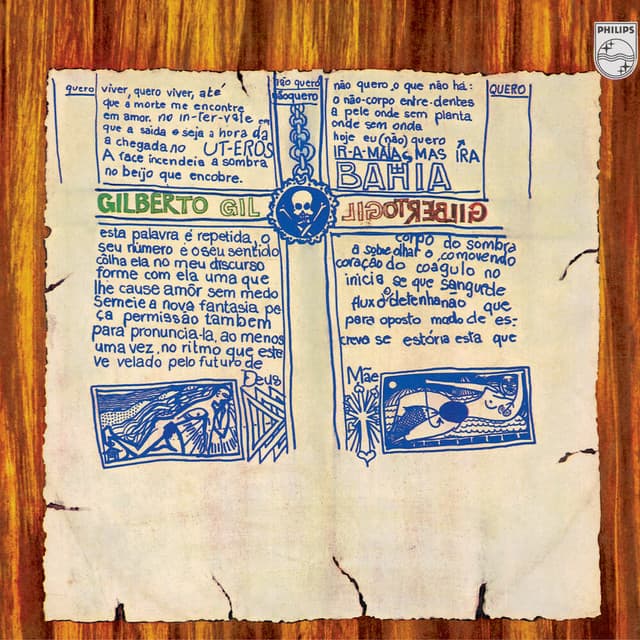 Capa de Gilberto Gil (1969)