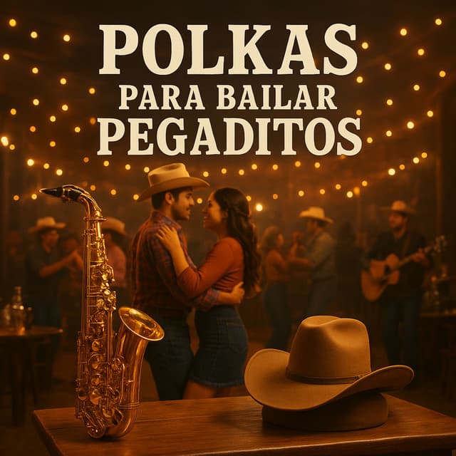 Capa de Polkas Para Bailar Pegaditos