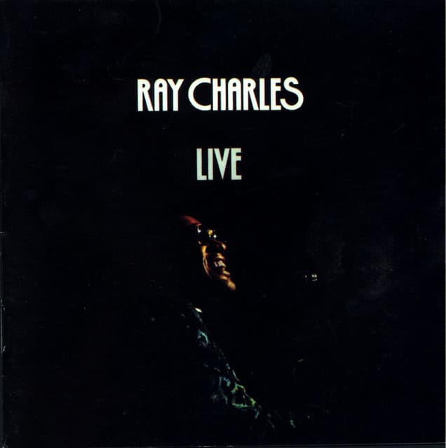 Capa de Ray Charles Live