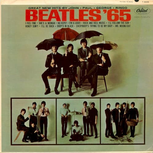 Capa de Beatles ’65