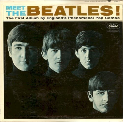 Capa de Meet The Beatles!