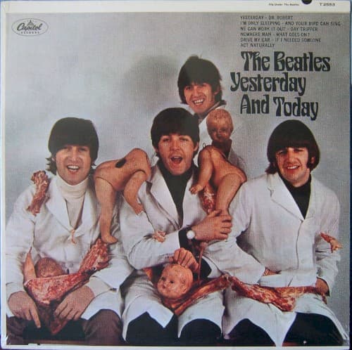 Capa de Yesterday and Today