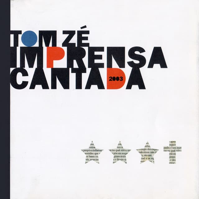 Capa de Imprensa Cantada