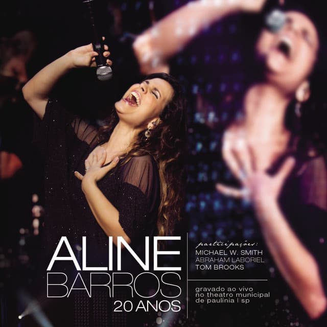 Capa de Aline Barros 20 Anos Ao Vivo