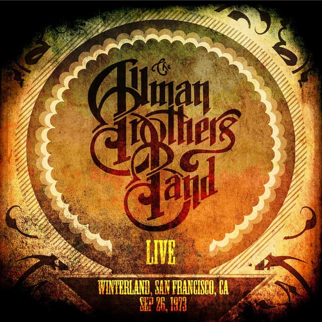 Capa de Ramblin' Man Live - Winterland, San Francisco, Sep 26th 1973