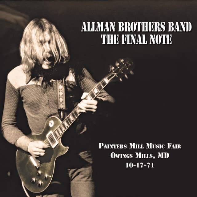 Capa de The Final Note (Live at Painters Mill Music Fair - 10-17-71)